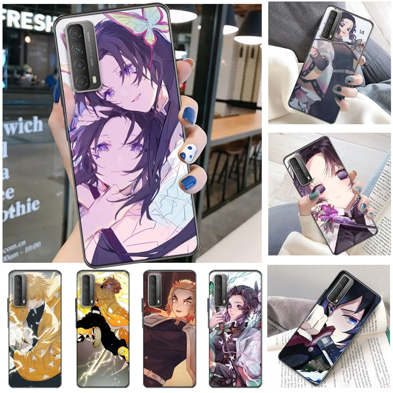 

Demon Slayer Kamado Nezuko Kamado Tanjirou Kimetsu No Yaiba Agatsuma Zenitsu Phone Case For Huawei P Smart Z 2019 2021 Soft TPU