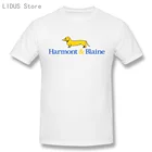 Мужская модная хлопковая Футболка Harmont Blaine с логотипом, мужская повседневная футболка с коротким рукавом, топы