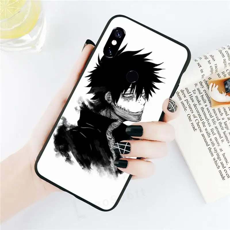 

Dabi Boku no My Hero Academia anime Phone Case For Xiaomi Redmi note 7 8 9 t k30 max3 9 s 10 pro lite