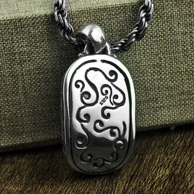 925 пробы Серебряный слон Ганеш твердый кулон для мужчин и женщин тайское серебро