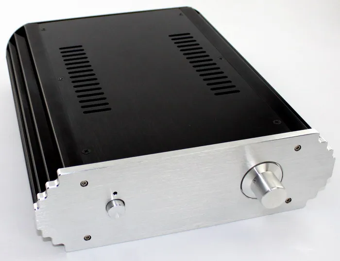 

Size L312 W265 H82 All Aluminum Class A Chassis Preamp Case Power Amplifier Box WA9