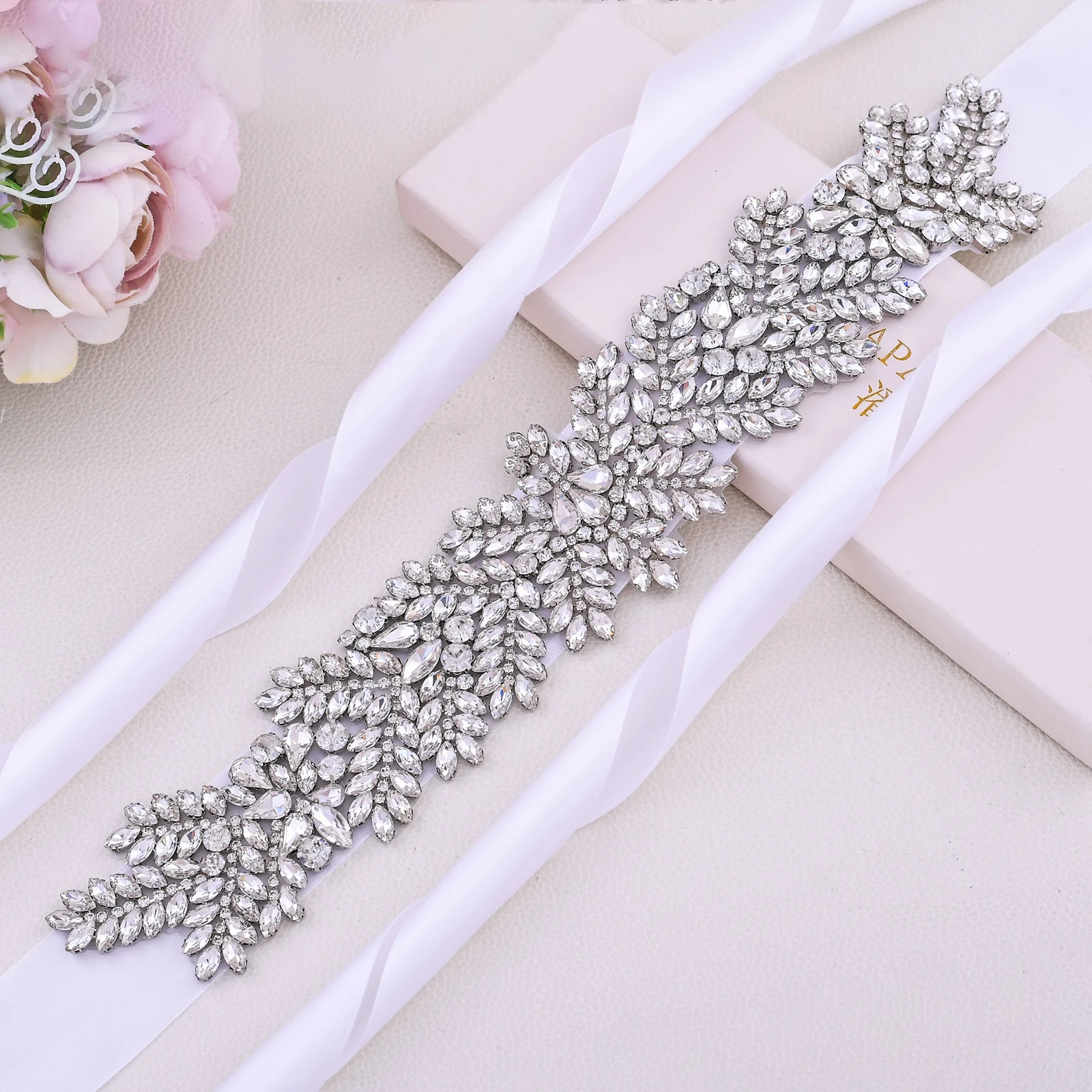 S420 модные свадебные Ремни Аксессуары для платья невесты богемные многоцветные