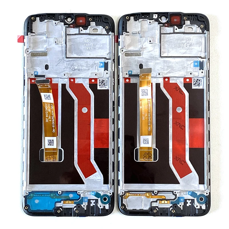 6 5original for oppo realme 5 rmx1911 realme 5i rmx2030 lcd display screentouch panel digitizer frame for realme 5s rmx1925 free global shipping