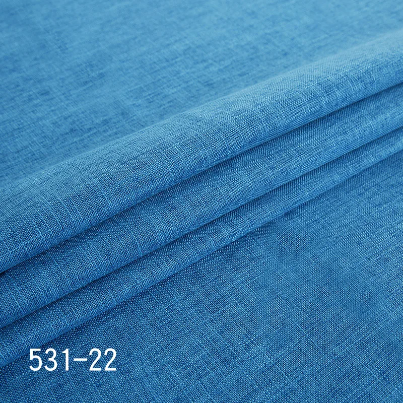 

50x140cm Solid Color Cotton Linen Thin Fabrics Handmade DIY Sewing Table Runner Cushion Sofa Curtain Craft Material