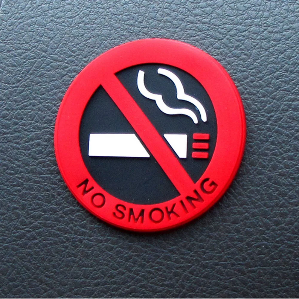 Универсальные предупреждающие логотип No Smoking наклейки на автомобиль для lada granta