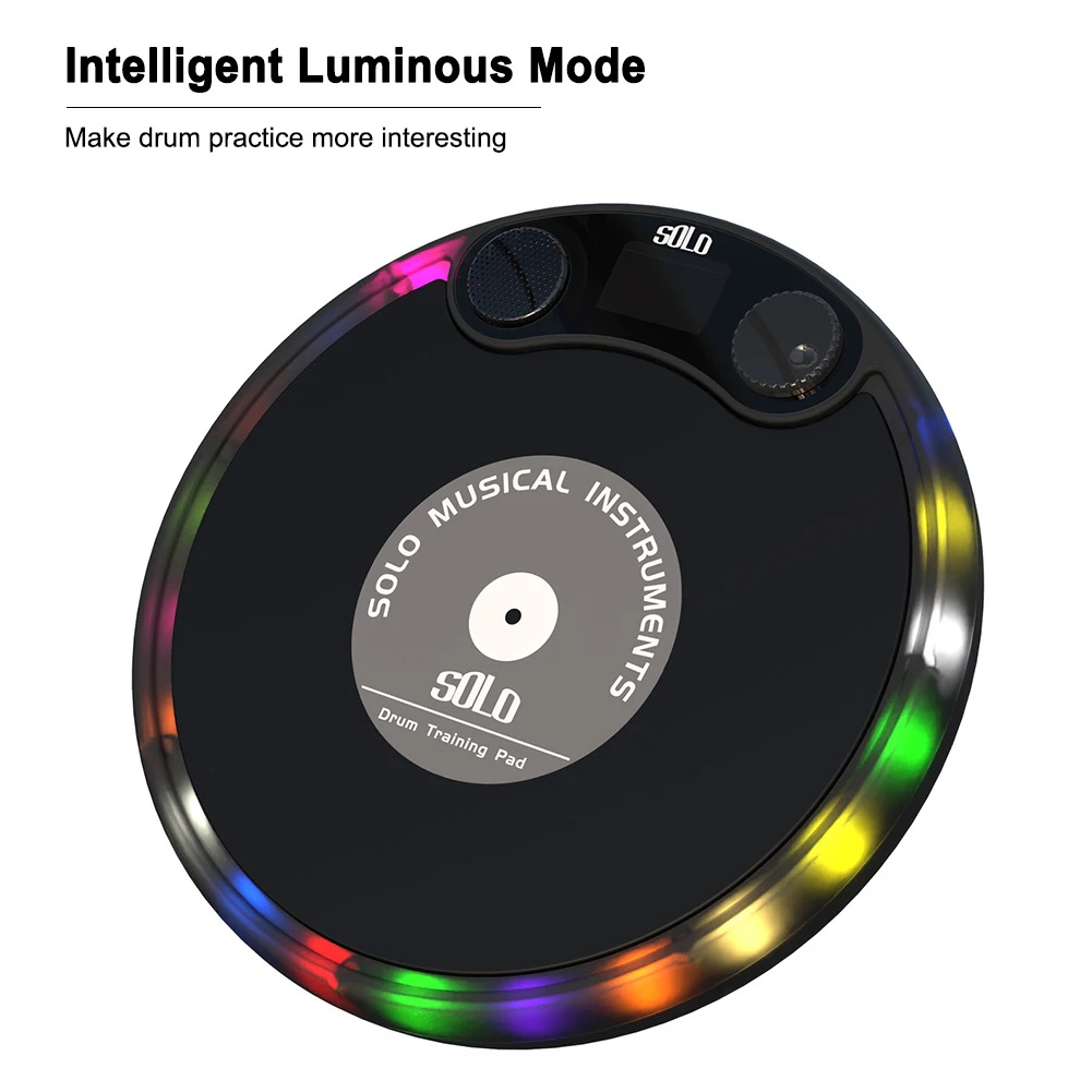 10-дюймовый электронный барабан подкладка метронома для начинающих Аксессуары