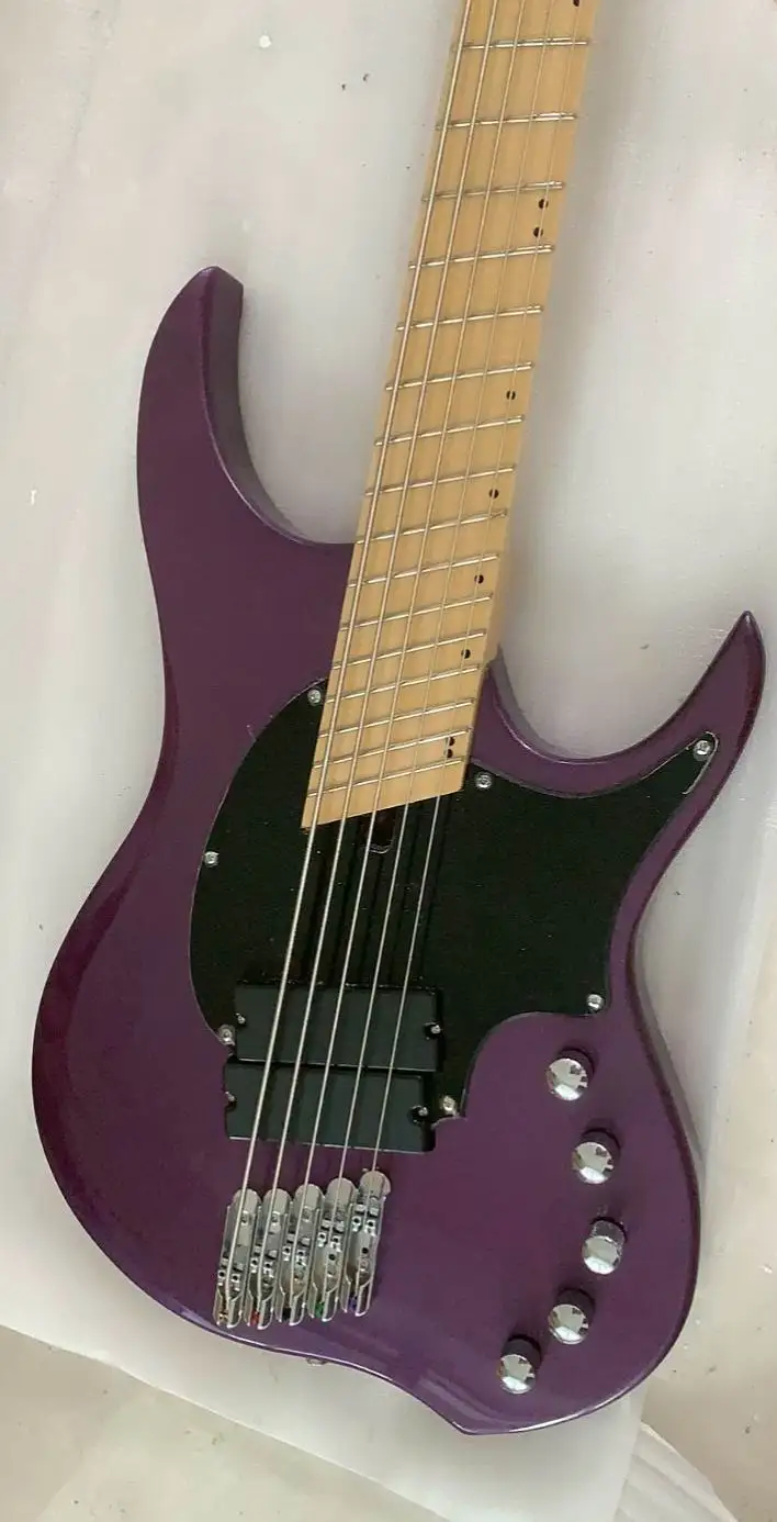 Новое поступление 5 струн электрическая бас-гитара индивидуальная модель