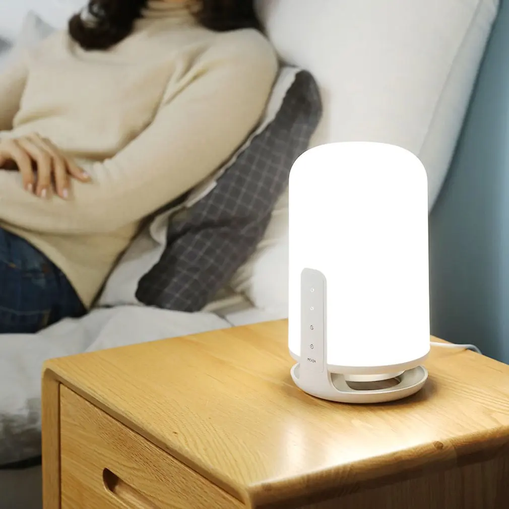 

Bedside Light Without Blu-ray Led Bedside Lamp Sleep Aid Light Protect Vision Dual Time Off Table Lamp