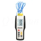 HT-9815 цифровой термометр типа K, 4-канальный промышленный датчик температуры, датчик термопары-200C--1372C