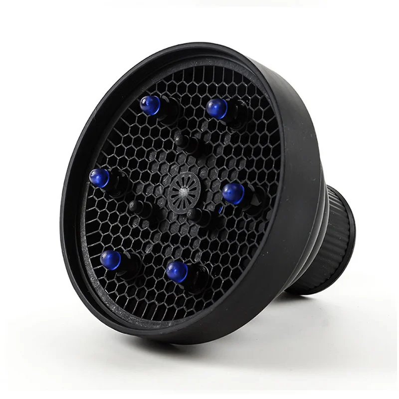 Heat Resistant Slicone Hairdryer Diffuser Durable Hair Salon Blower Drying Tools Foldable Blow Pro Styling | Красота и здоровье