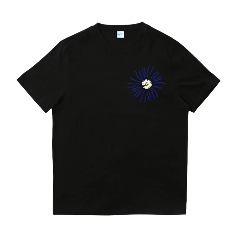 KPOP BIGBANG GD G-Dragon men t-shirt Daisy short sleeve casual Tops summer T shirt unisex tee | Мужская одежда