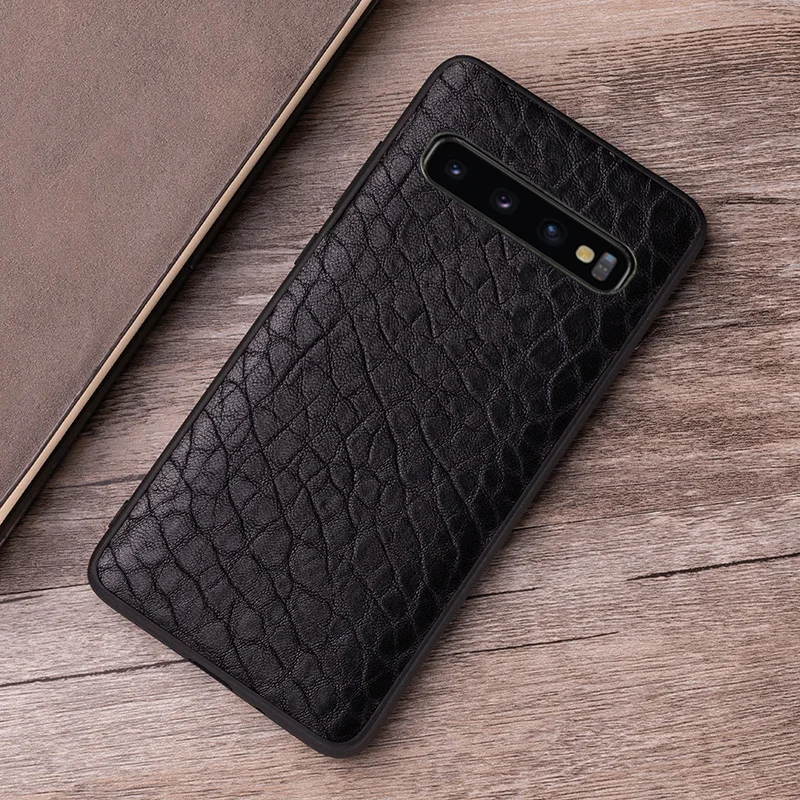 

Phone Case For Samsung S7 S8 S9 S10 plus Note 8 9 10 Edge Plus A20 A30 A40 A50 A70 Elephant texture For A5 A7 J6 J7 A8 2018 Case