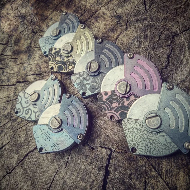 Женский мини портативный открывающийся Экспресс бокс из титанового сплава