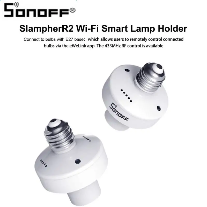 Умный держатель лампы SONOFF Slampher R2 через RM433 дистанционное управление ler EWeLink App WiFi