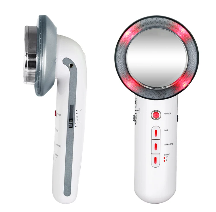 

EMS Mesotherapy RF Radio Frequency Facial Beauty Device Ultrasonic Infrared Body Slimming Skin Firming Massager Fat Burner