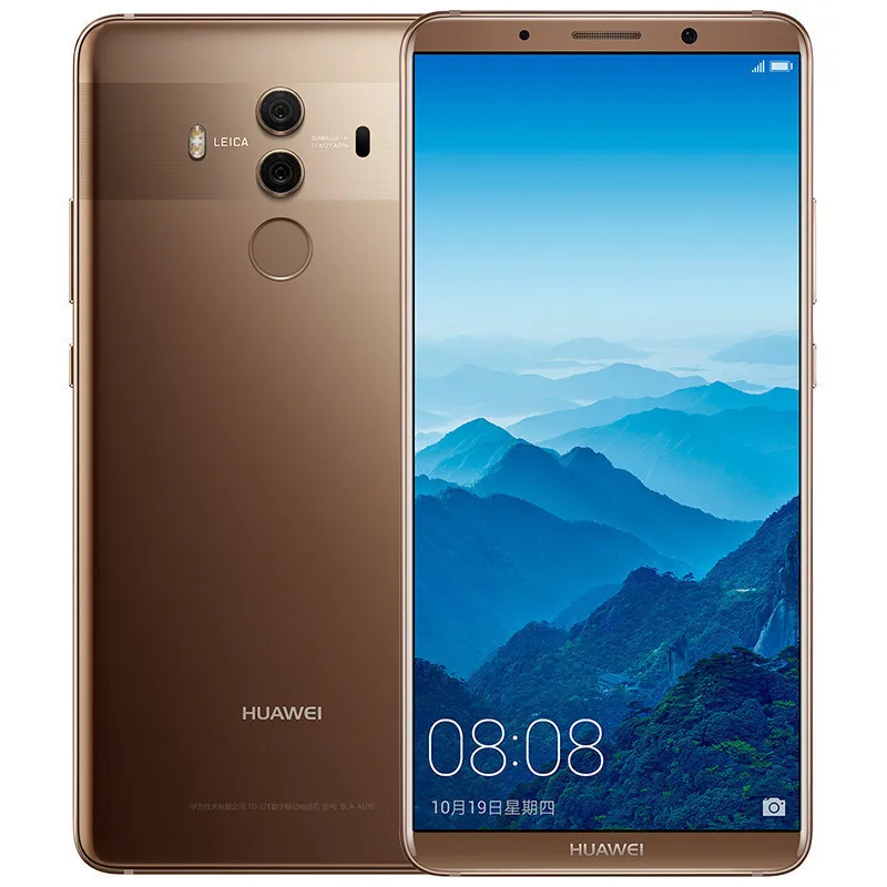 Оригинал HuaWei Mate 10 Pro 4G LTE мобильный телефон Kirin 970 Octa Core Android 8 0 6 &quot2160x1080 20.0MP