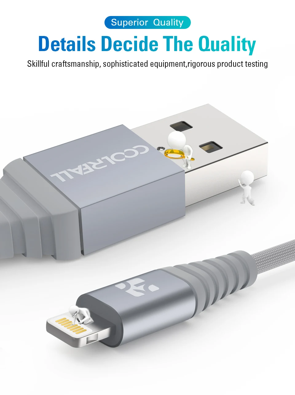 Coolreall MFi кабель Lightning USB быстрая зарядка для iPhone Apple кабель для зарядки данных для телефона X XS Max XR 8 7 6S 6 Plus 5S SE 5