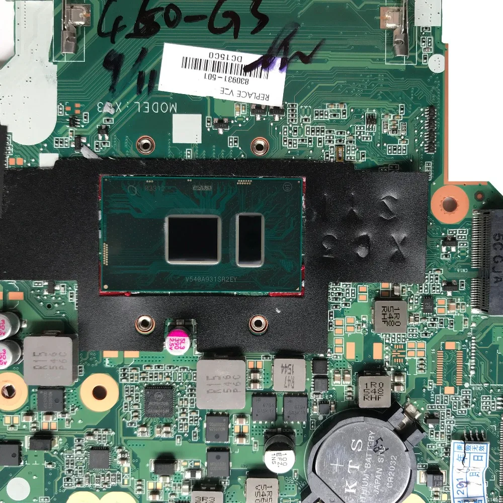 Для hp ProBook 450 G3 материнская плата портативного компьютера с SR2EY I5 6200U 830931 501 828422 001