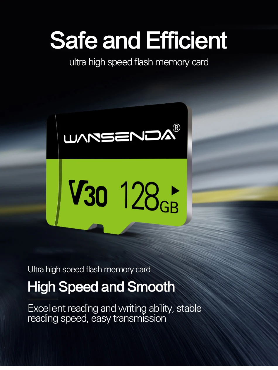 Высококачественная Micro-SD карта Wansenda, 8 ГБ, 16 ГБ, 32 ГБ, 64 ГБ, 128 ГБ, 256 ГБ, карта памяти, TF карта для смартфона, планшета, камера, бесплатный адаптер