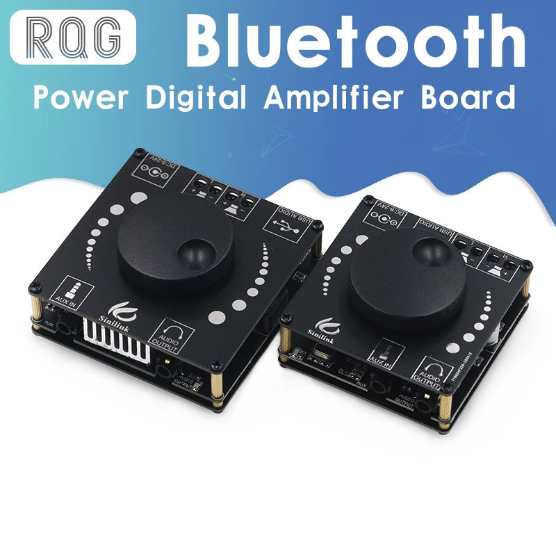Bluetooth 5 0 50 Вт/20Wx2 беспроводной аудио TPA3116D2 цифровой усилитель мощности стерео