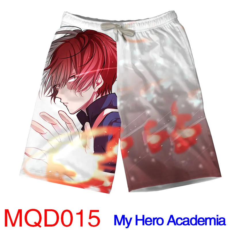 cosplay Anime My Hero Academia Midoriya Izuku Bakugou Katsuki Todoroki Shouto 3D printed beach pants shorts summer | Тематическая