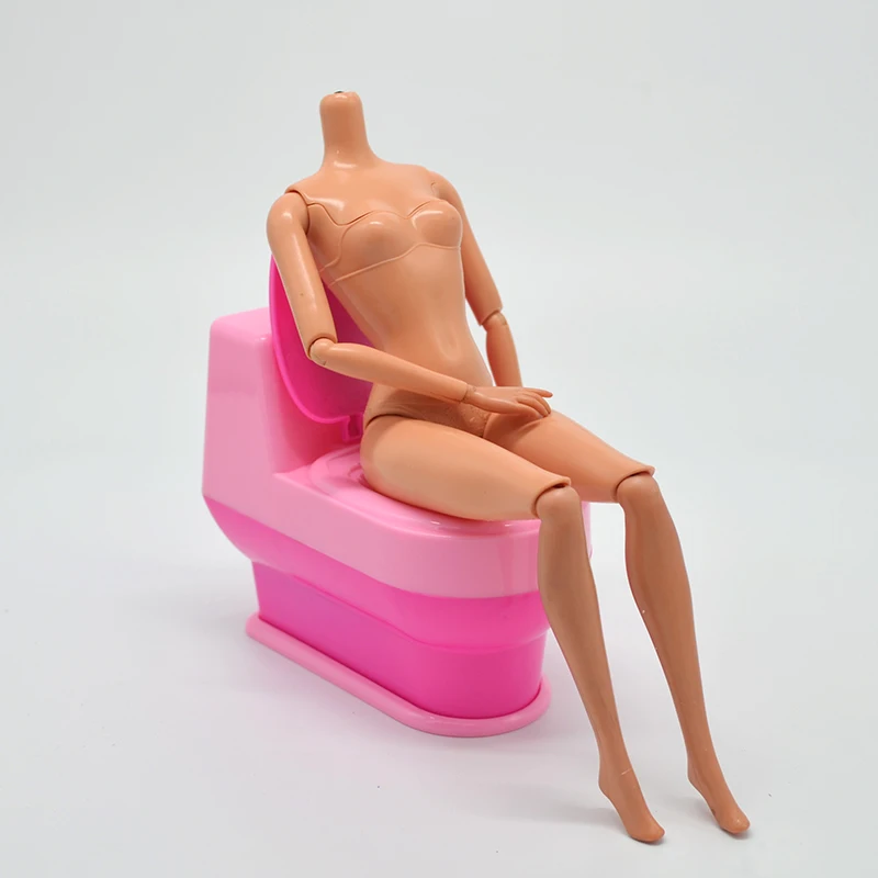 fashion for toilet barbie original mini accessories barbie doll house bathroom furniture accessories 1/6 bjd toys gift set