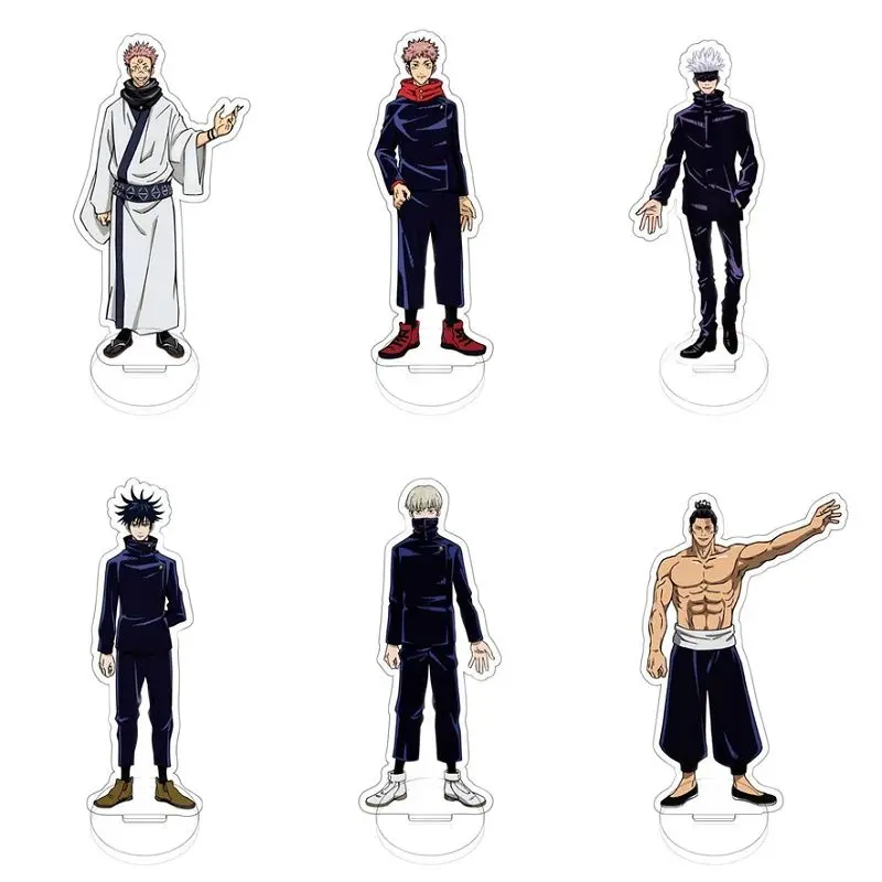 

Jujutsu Kaisen Acrylic Ltadori Yuji Gojo Satoru Lnumaki Toge Ryomen Sukuna Figure Stand Model Plate Desk Decor Cosplay Gift