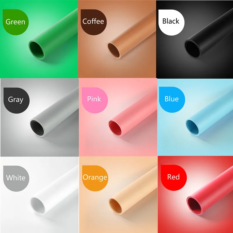 ПВХ фотографический фон доска красочный двухсторонний матовый эффект для