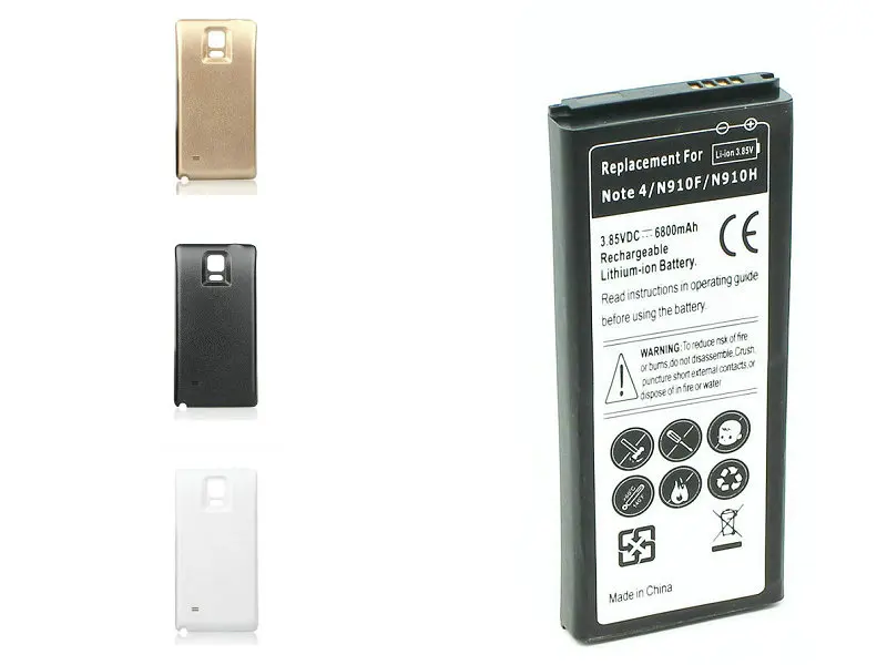 

Аккумулятор для Samsung Galaxy Note IV 4 Note4 N910F/H/S/U/L/A/P, 6800 мАч