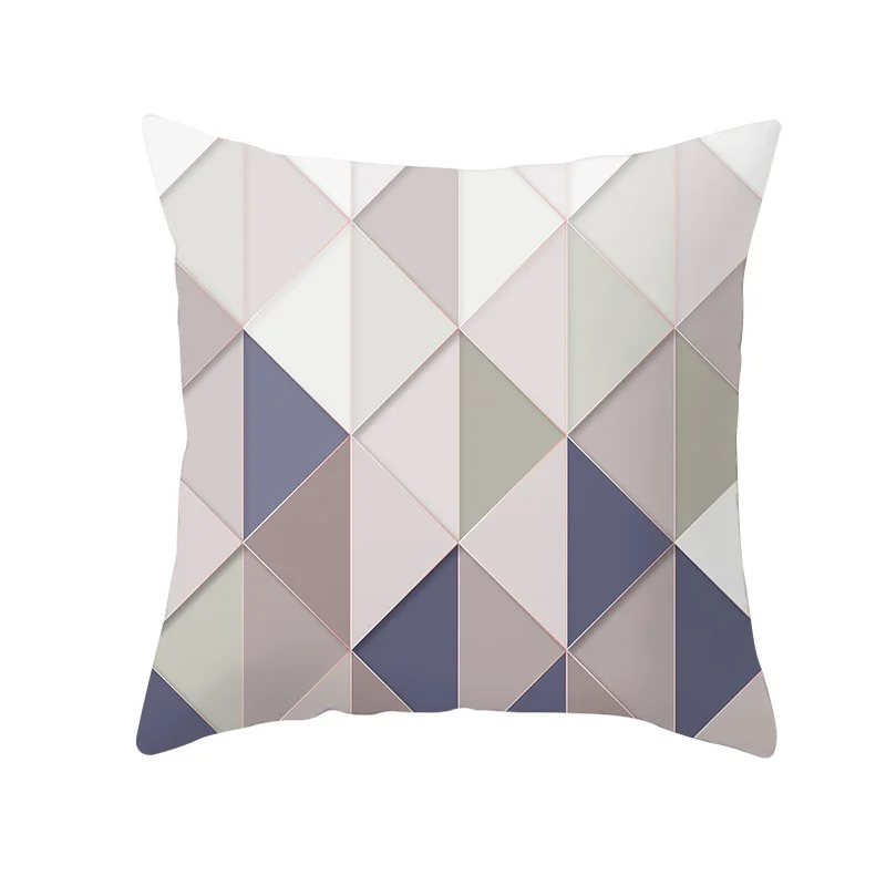 Красочный треугольный чехол для подушки украшение дома 45*45 см из микрофибры