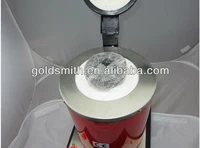 220v 2kg heating melting furnace gold copper silver aluminum iron steel melting furnace