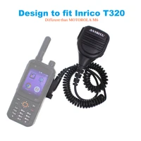 anysecu t320 microphone for 4g network radio inrico t320 android poc mobile phone walkie talkie