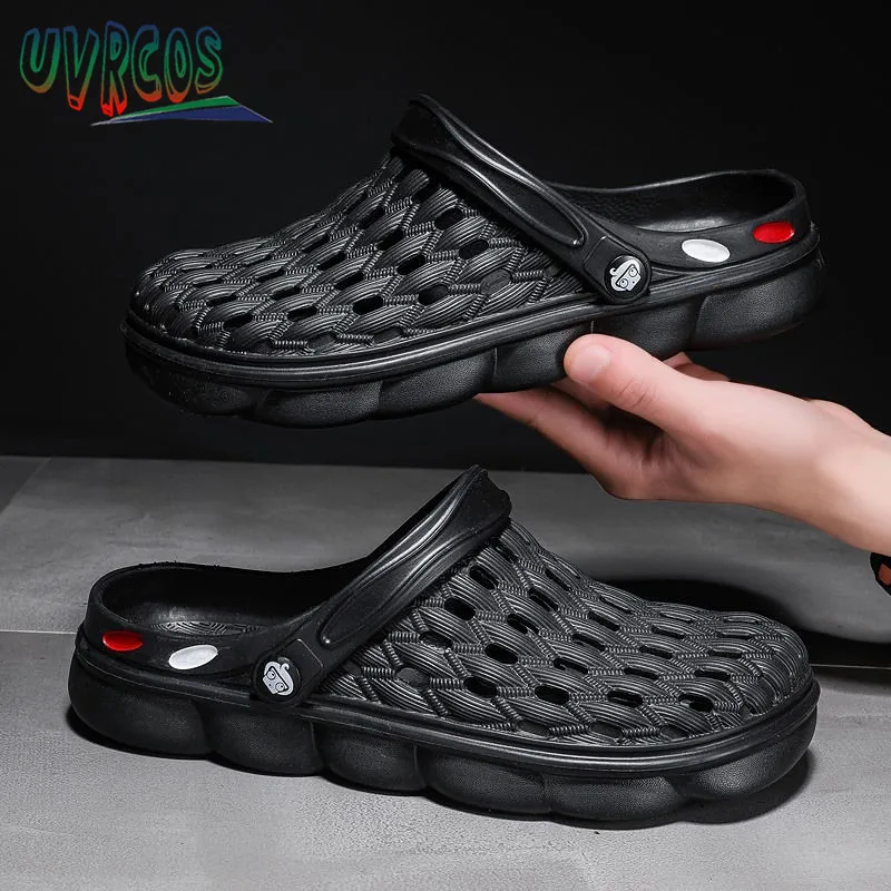 Fashion Slippers for Home Big Size Soft Flat Men's Sandal Outdoor Beach Slippers Men High Quality Luxury Leisure Home Shoes G03