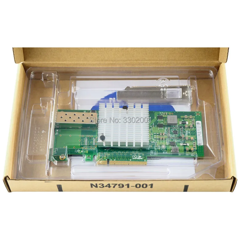 Сетевая карта PCI-E NIC 10 ГБ чипсет Intel 82599EN для X520-DA1 конвергентный сетевой адаптер (NIC)