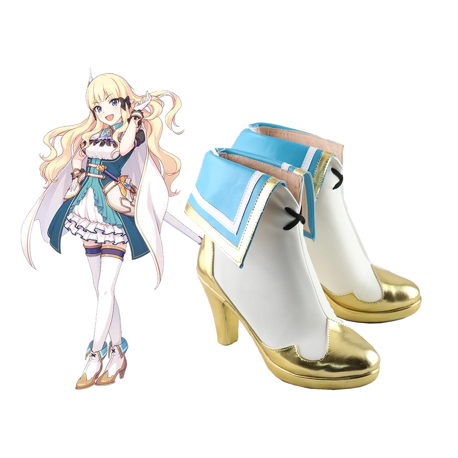 

Унисекс аниме Косс принцесса соединение! Ответ: сасасаки Сарен костюмы для косплея сапоги на заказ