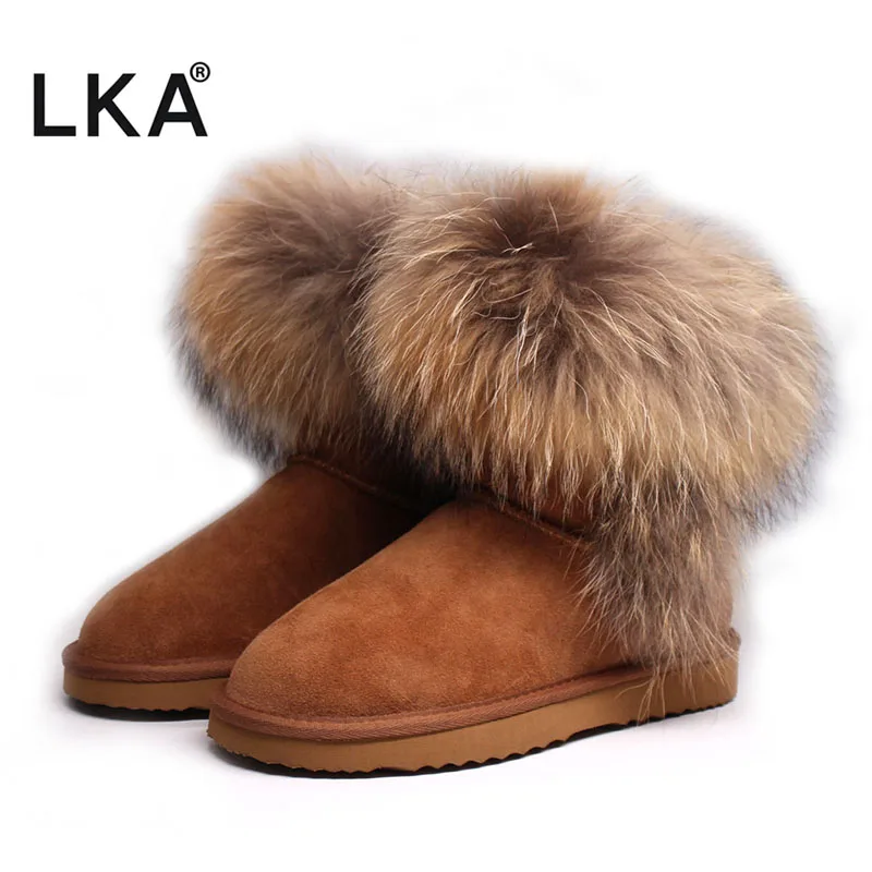 Женские ботильоны из натуральной воловьей кожи теплые зимние ботинки с