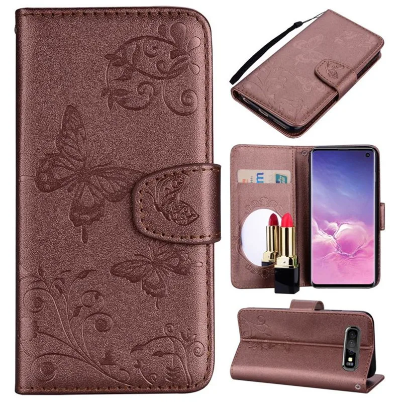 Coffee C Магнитный кожаный чехол для iPhone 11 Pro Max X XS Max XR 7 8 Plus Datura 5S 6S Touch 6 5 Роскошная рамка слот для карт D06F - Цвет: Coffee C
