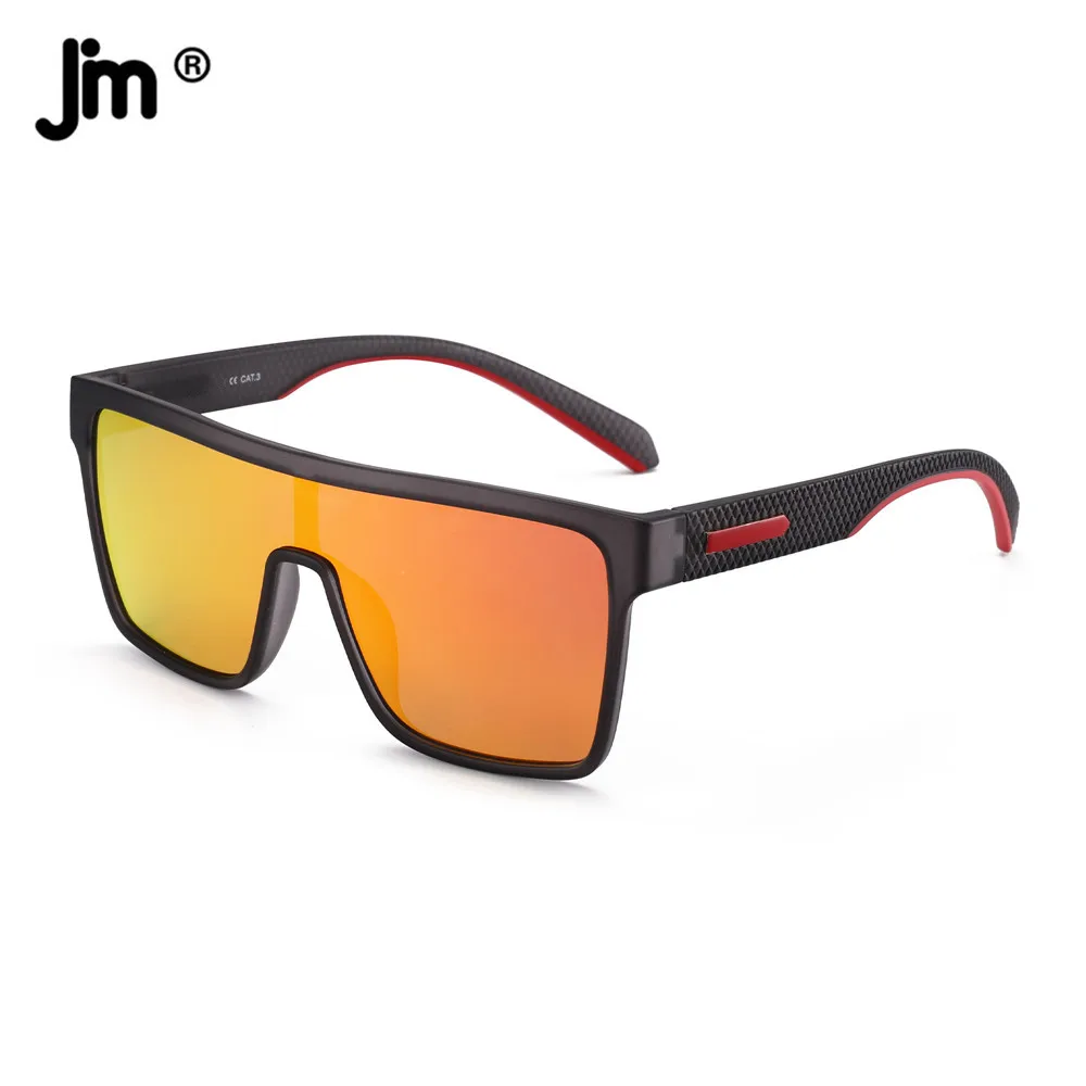 

Fashion Square Sunglasses Polarized Men Women Brand Design Vintage Shield Sunglasses UV400