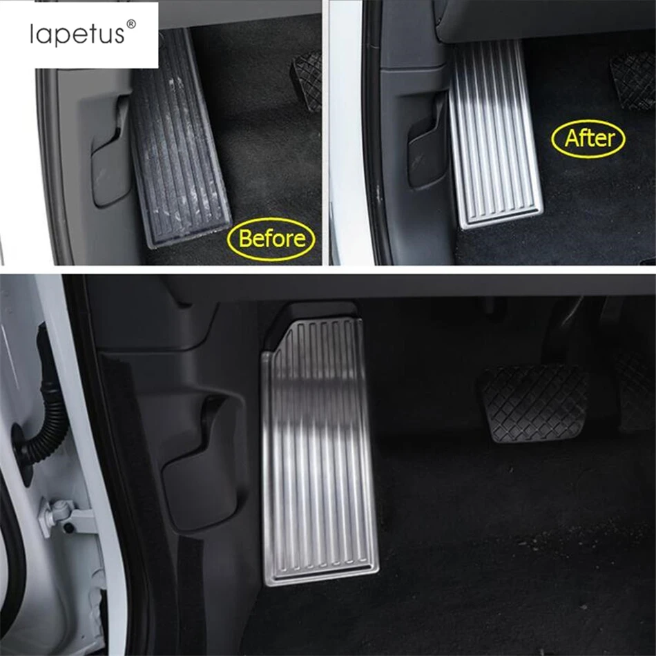 Аксессуары для ног Lapetus, подходят для Porsche Cayenne, боковая левая Накладка для ног, Накладка для ног, Панельное литье