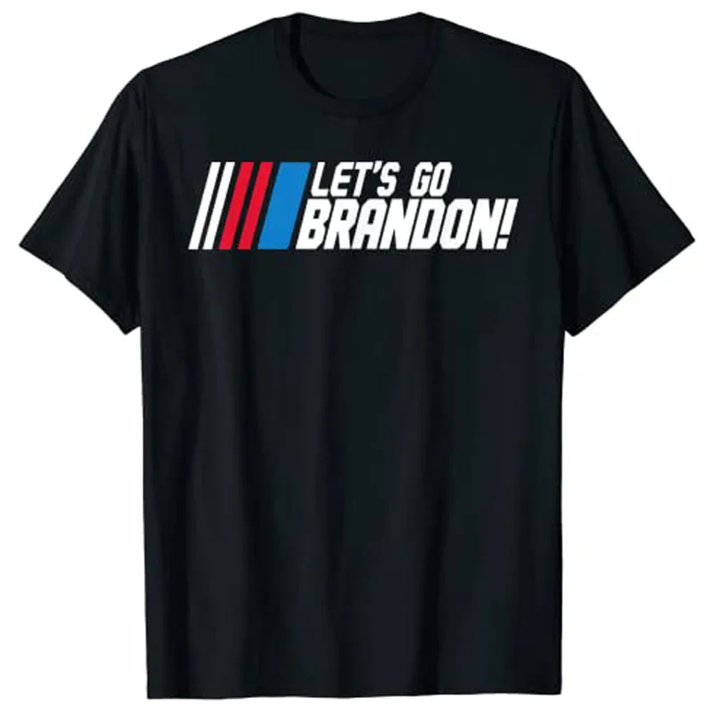 

Let's Go Brandon T-Shirt Funny Political Joke Anti Joe Biden Club Tee Tops