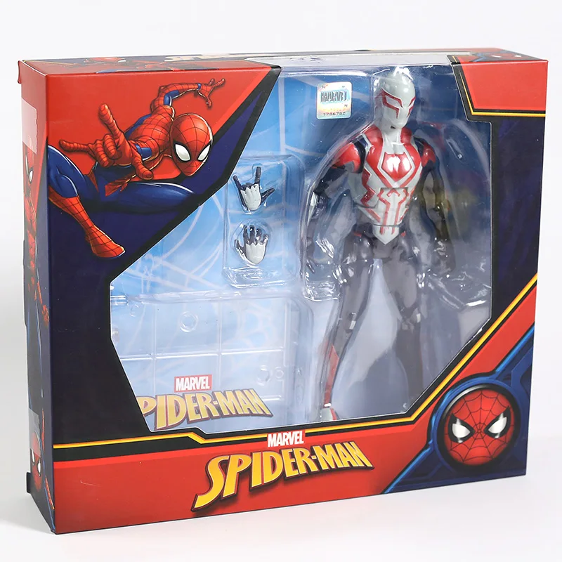 Marvel Человек-паук Miles Morales Gwen Stacy Питер Паркер Черный Человек-паук 2099 ПВХ фигурка Коллекционная модель игрушки