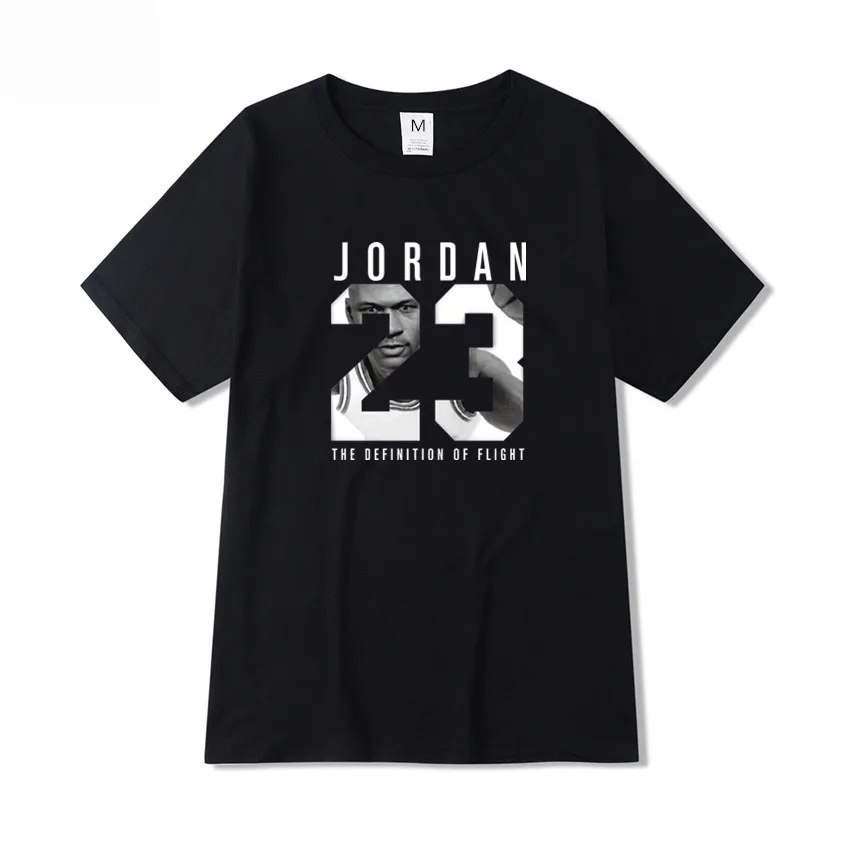 2020 популярная брендовая одежда Jordan 23 Мужская футболка стильная Хлопковая
