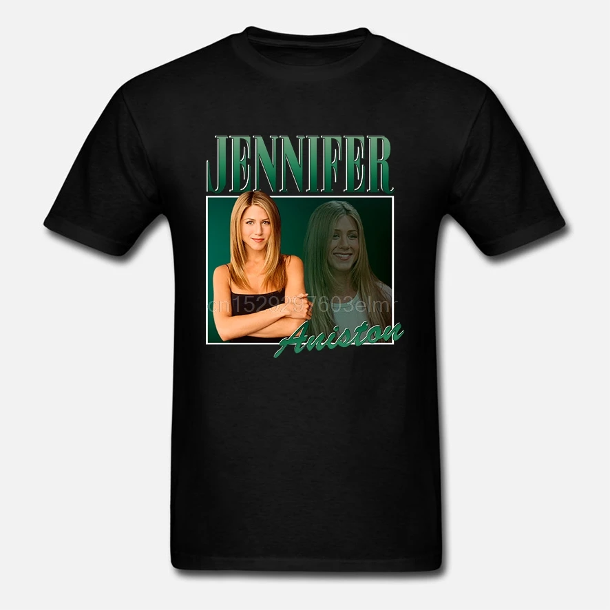 Футболка вдохновленная Дженнифер Энистон Merch Tour Limited Vintage редкий 1rw|Мужские