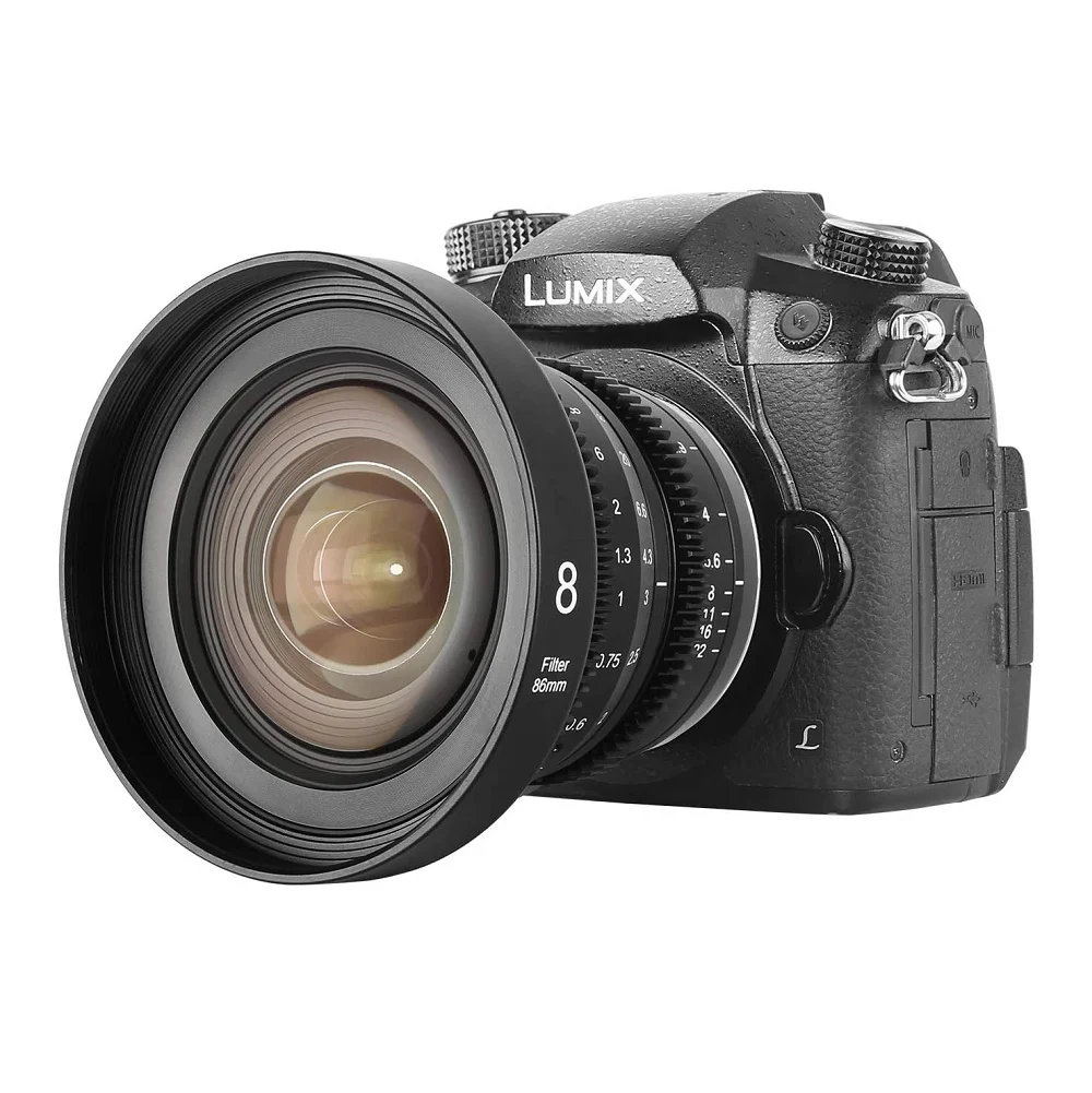 Meike 8 мм T2.9 Большая диафрагма ручной фокус кино объектив для Olympus Panasonic Micro Four Thirds MFT