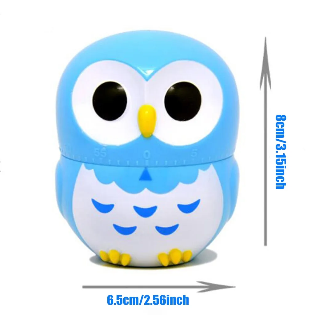 55 минут механический таймер Кухня с напоминание Механическая Сова дома магазин