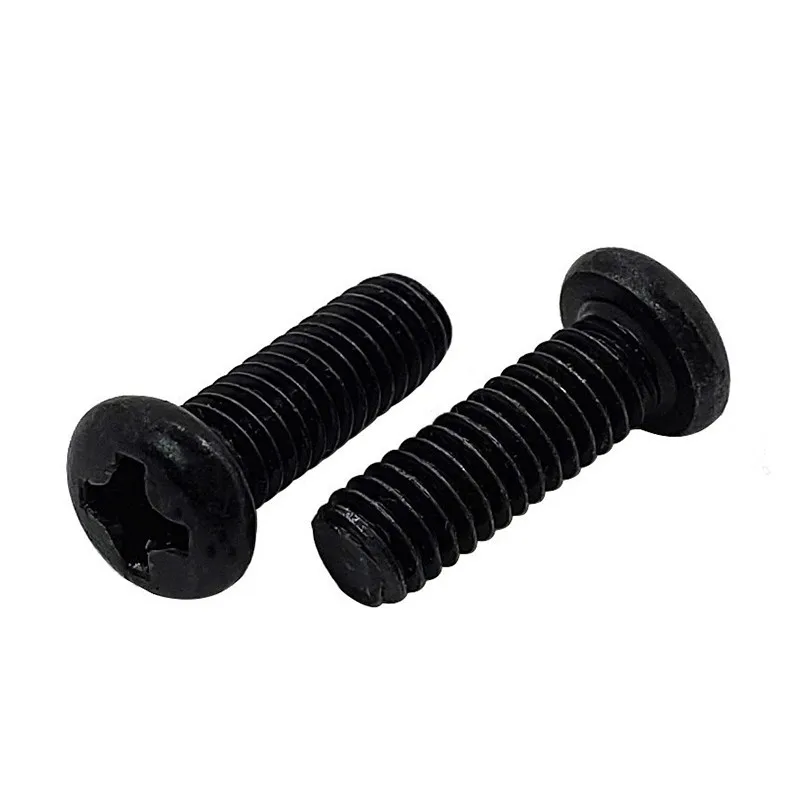 LUHUICHANG винт с перекрестной головкой для сковороды Phillips круглой черный мебельный