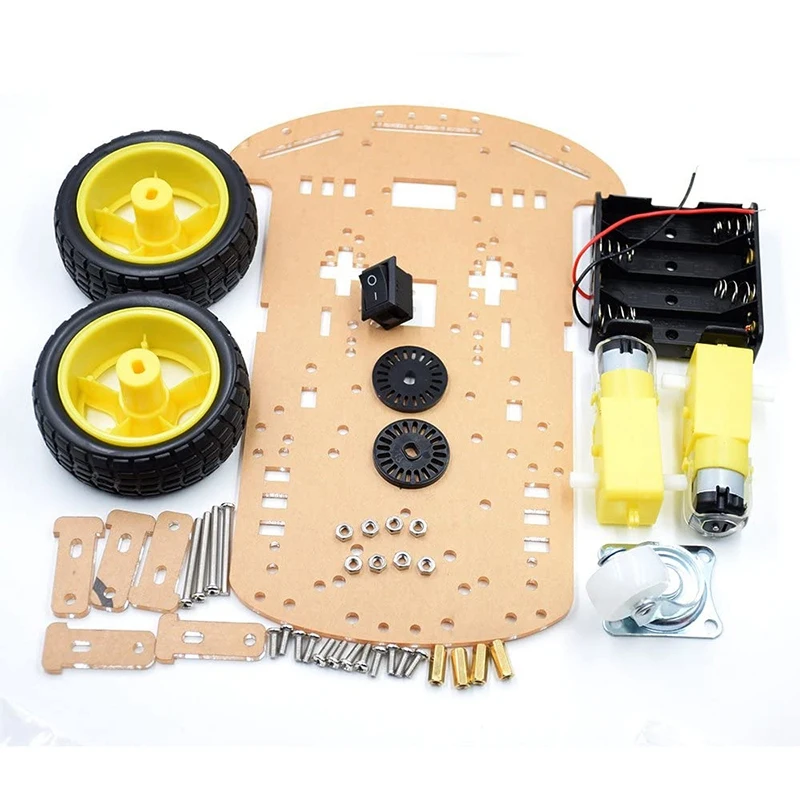 Умный робот-автомобиль комплект шасси датчик скорости аккумулятор 2WD