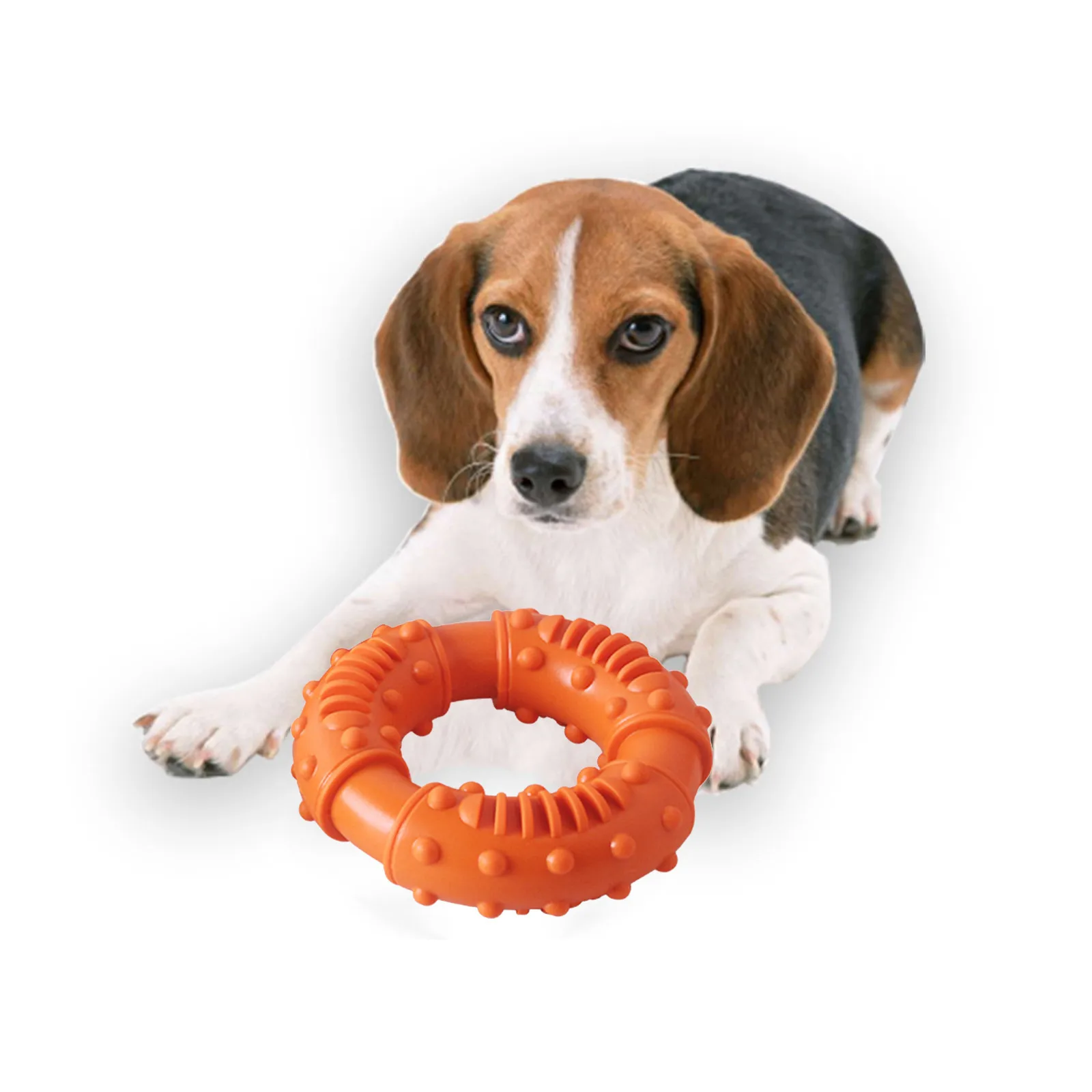 Игрушка для собак агрессивная жевательная игрушка из натуральной резины чистки