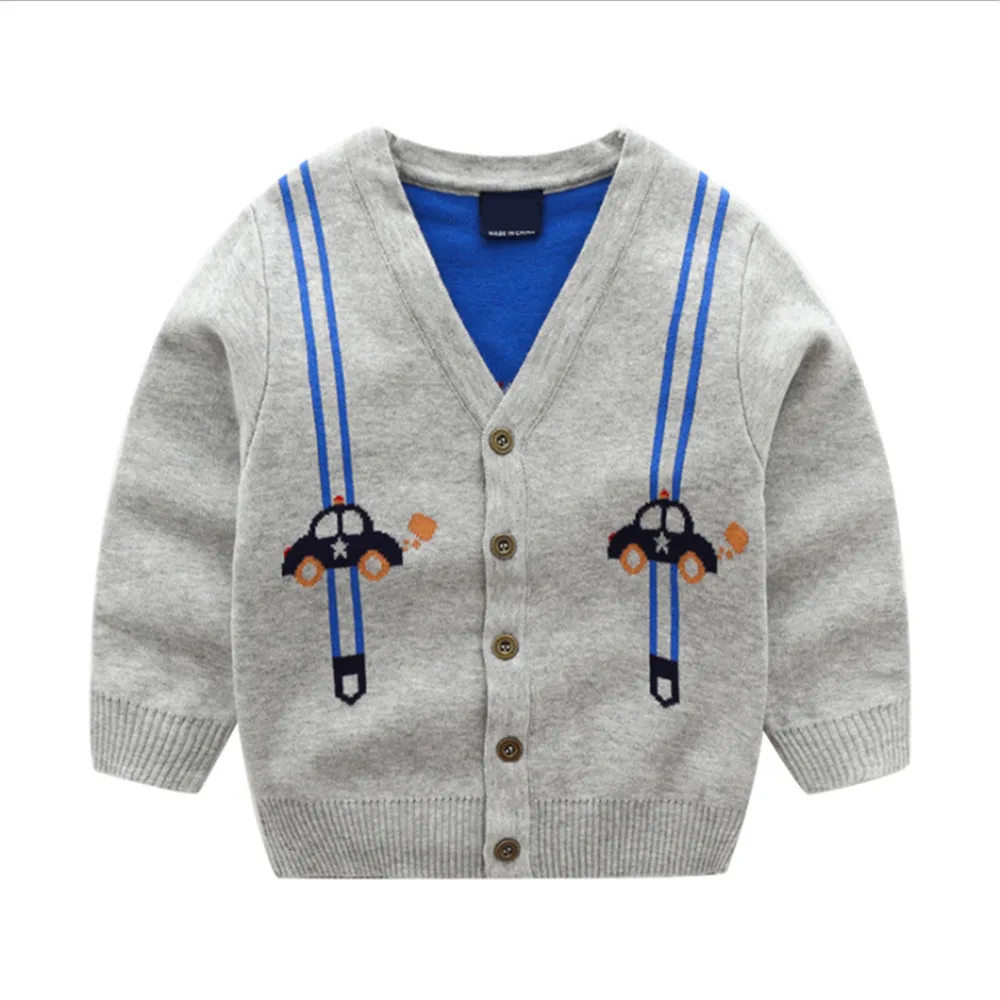 LILIGIRL из хлопка для маленьких девочек свитера мальчиков осень зима свитер двойной