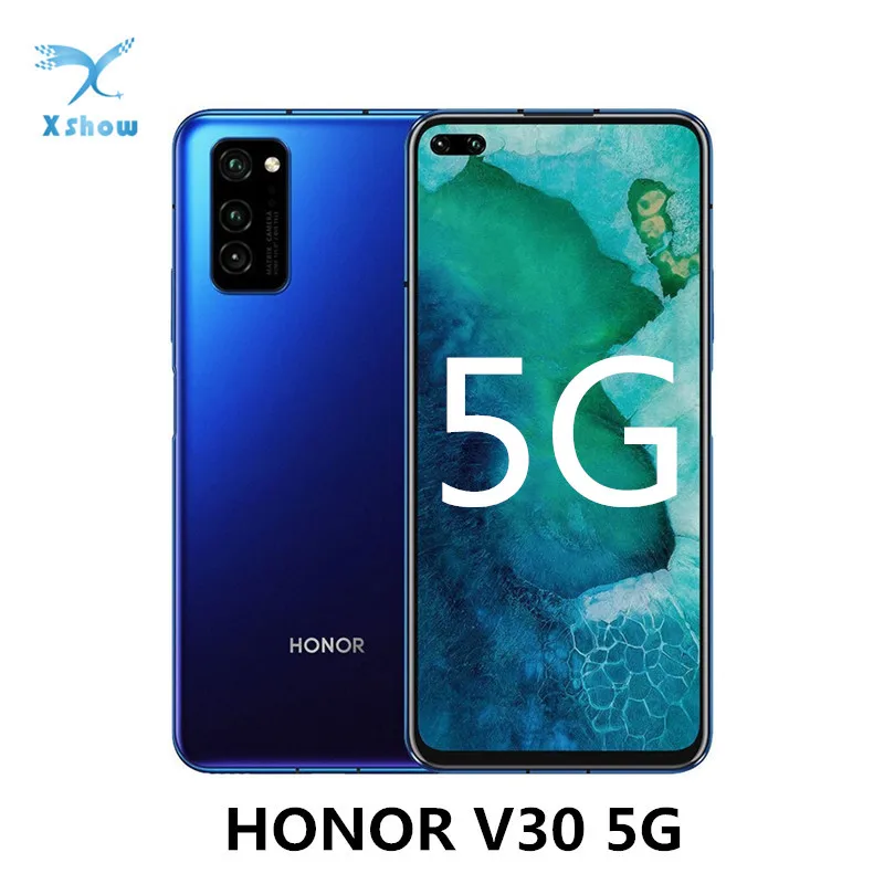 Смартфон Honor V30 6 ГБ ОЗУ 128 Гб ПЗУ суперзарядка 57 дюйма 4200 мАч Восьмиядерный